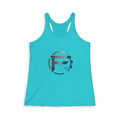 Racerback Tank — Distressed Gear Emblem