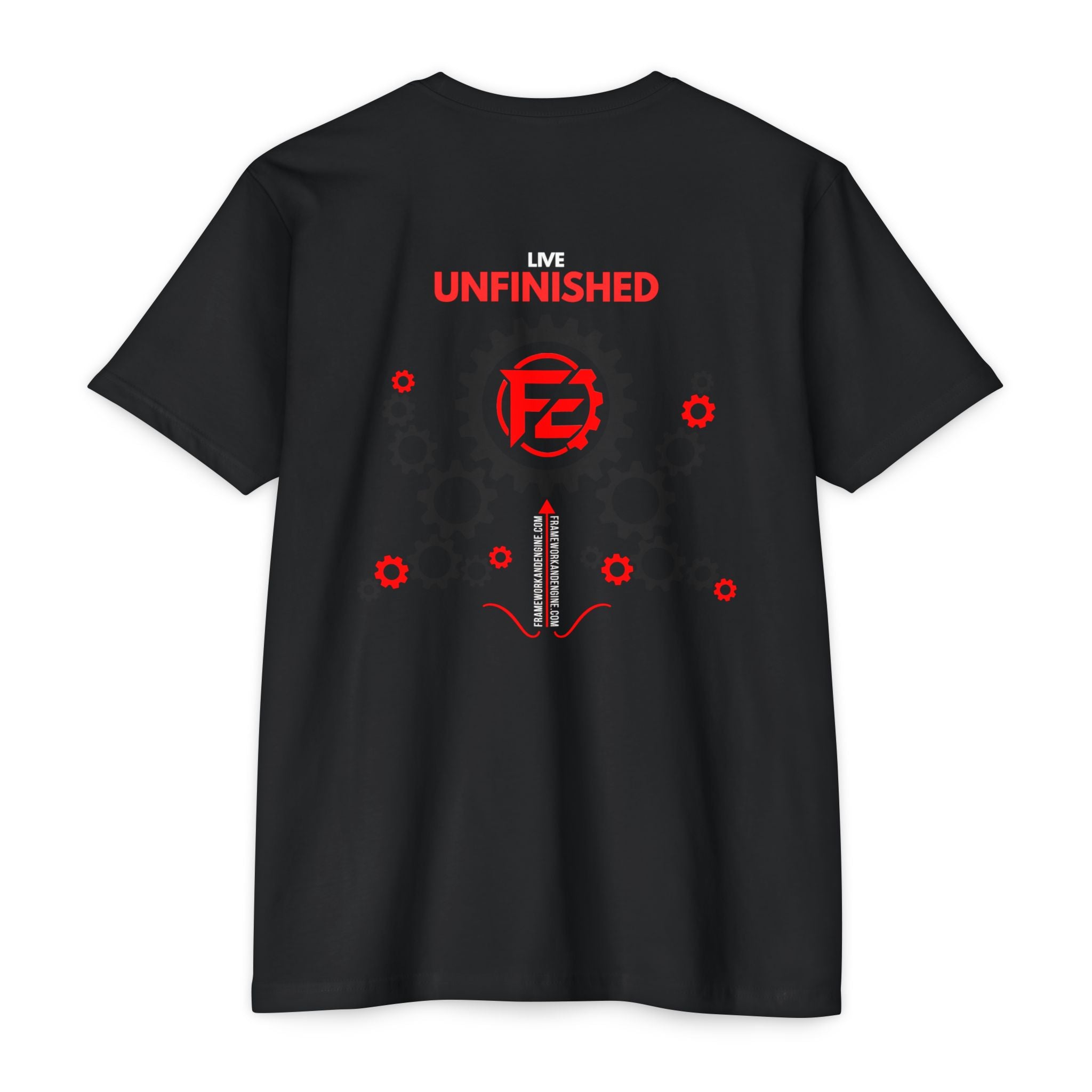 Framework Engine 'Live Unfinished' T‑Shirt