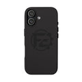 Engraved PU Leather Phone Case — Custom Debossed Logo iPhone Case, Protective Sleek Cover