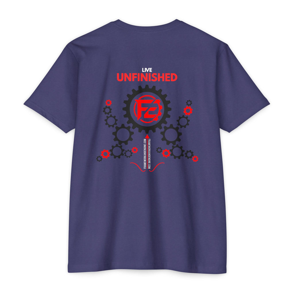 Framework Engine 'Live Unfinished' T‑Shirt