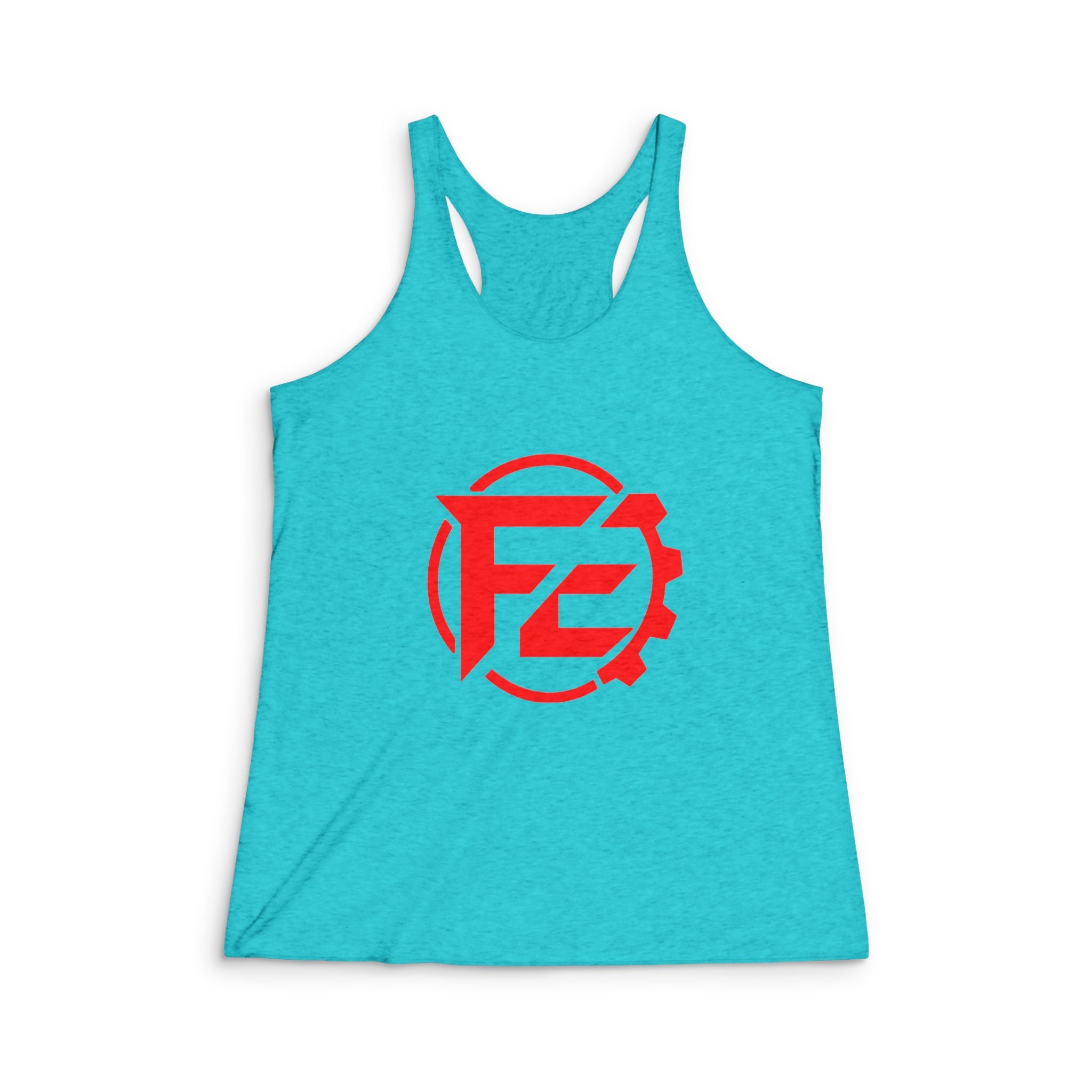 Women's Racerback Tank Top — Red Gear Logo Fitness Tank