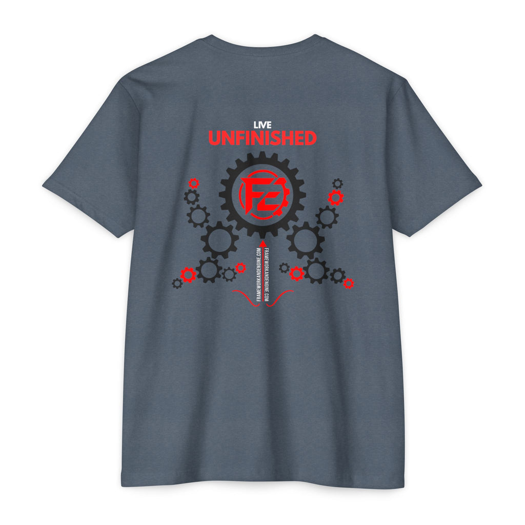 Framework Engine 'Live Unfinished' T‑Shirt