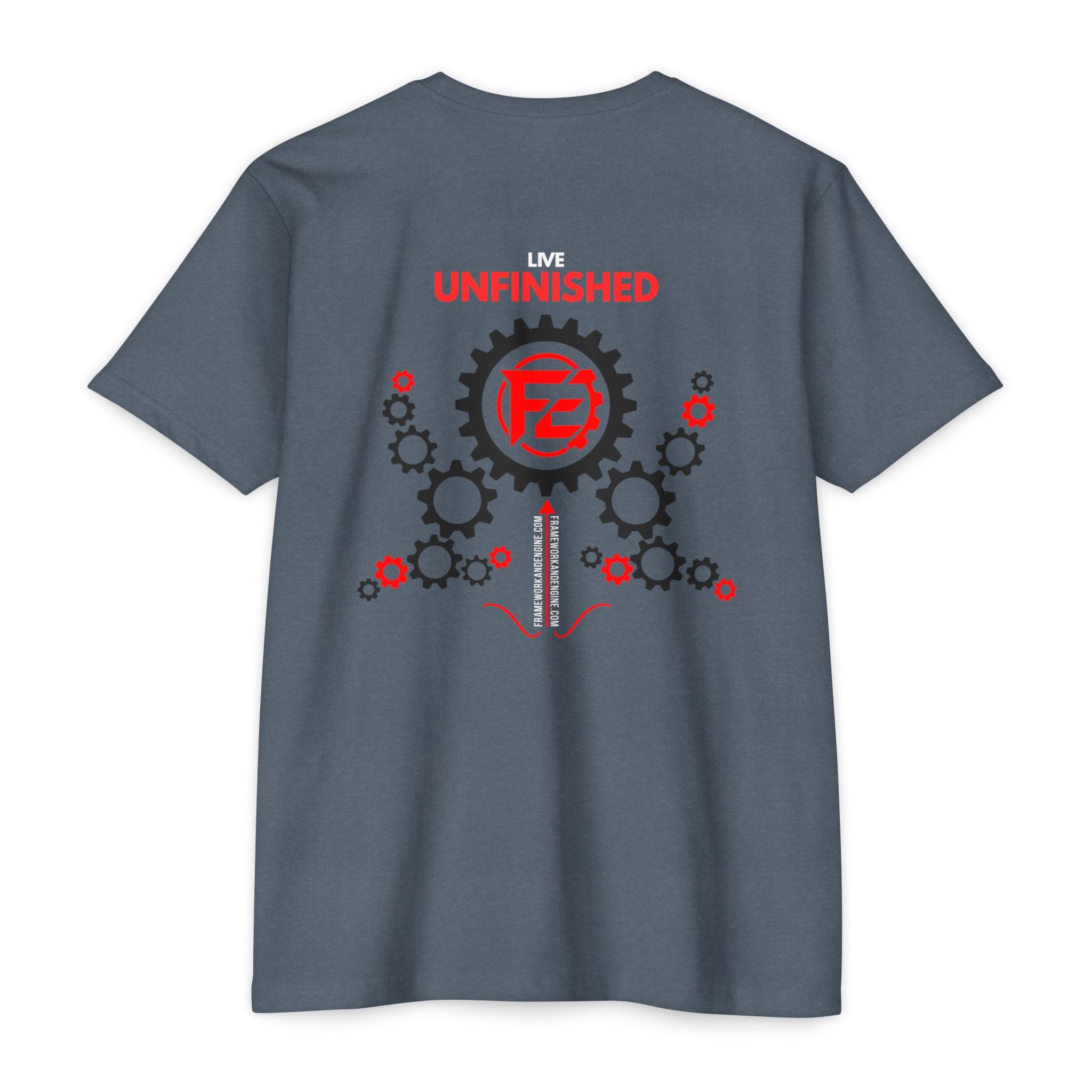 Framework Engine 'Live Unfinished' T‑Shirt