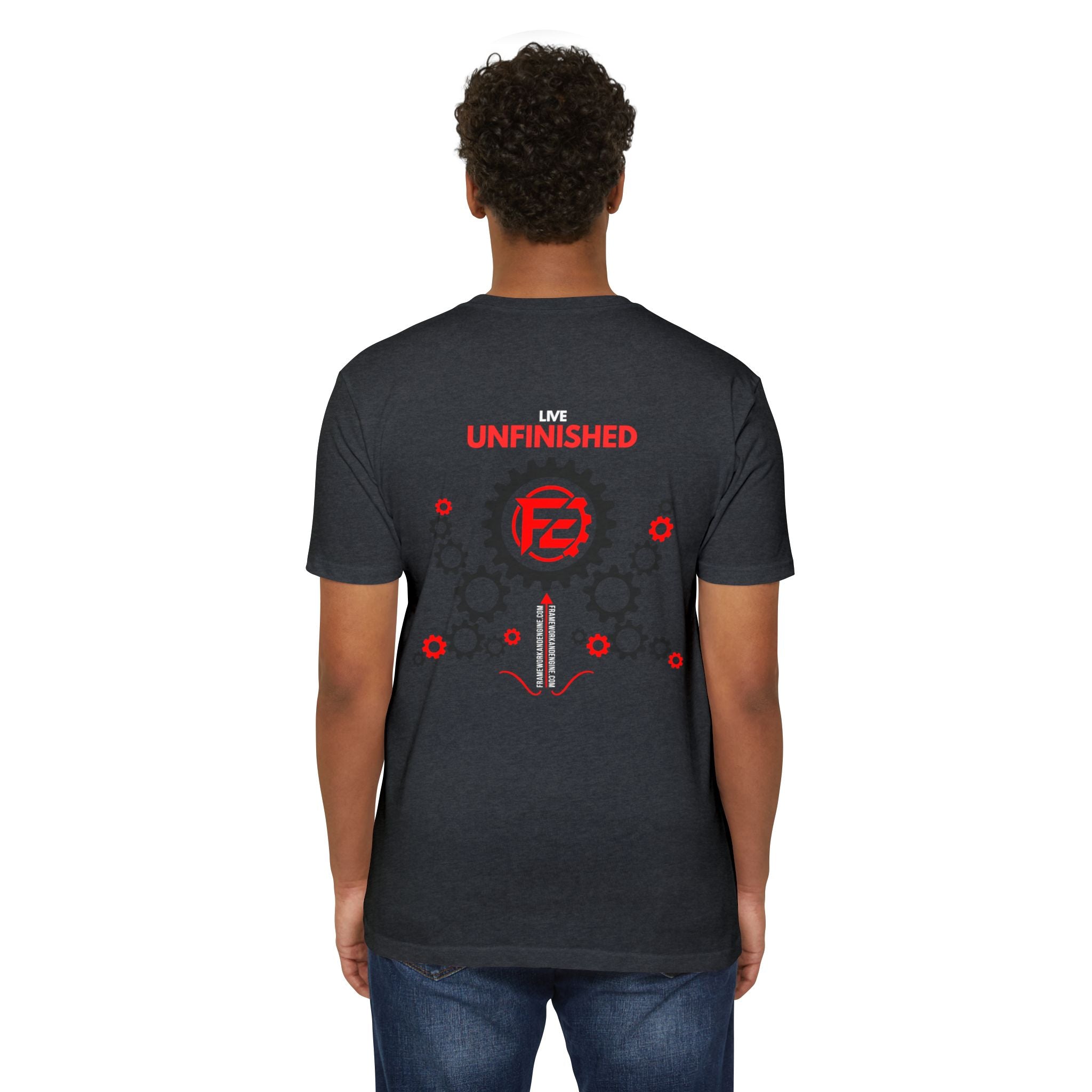 Framework Engine 'Live Unfinished' T‑Shirt