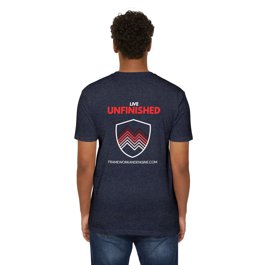 Live Unfinished Shield T-Shirt