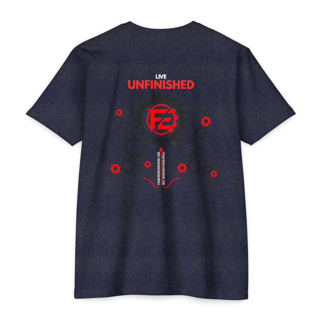 Framework Engine 'Live Unfinished' T‑Shirt