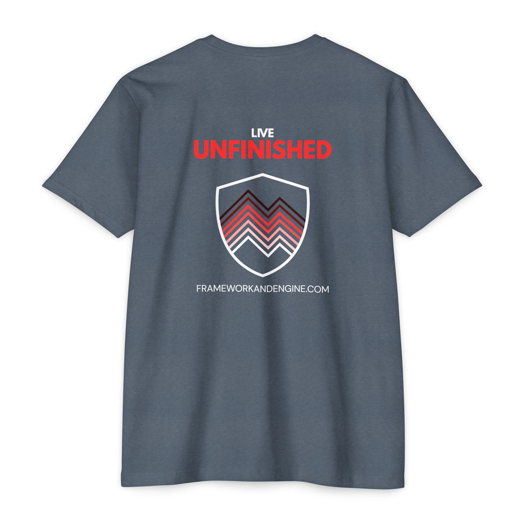 Live Unfinished Shield T-Shirt