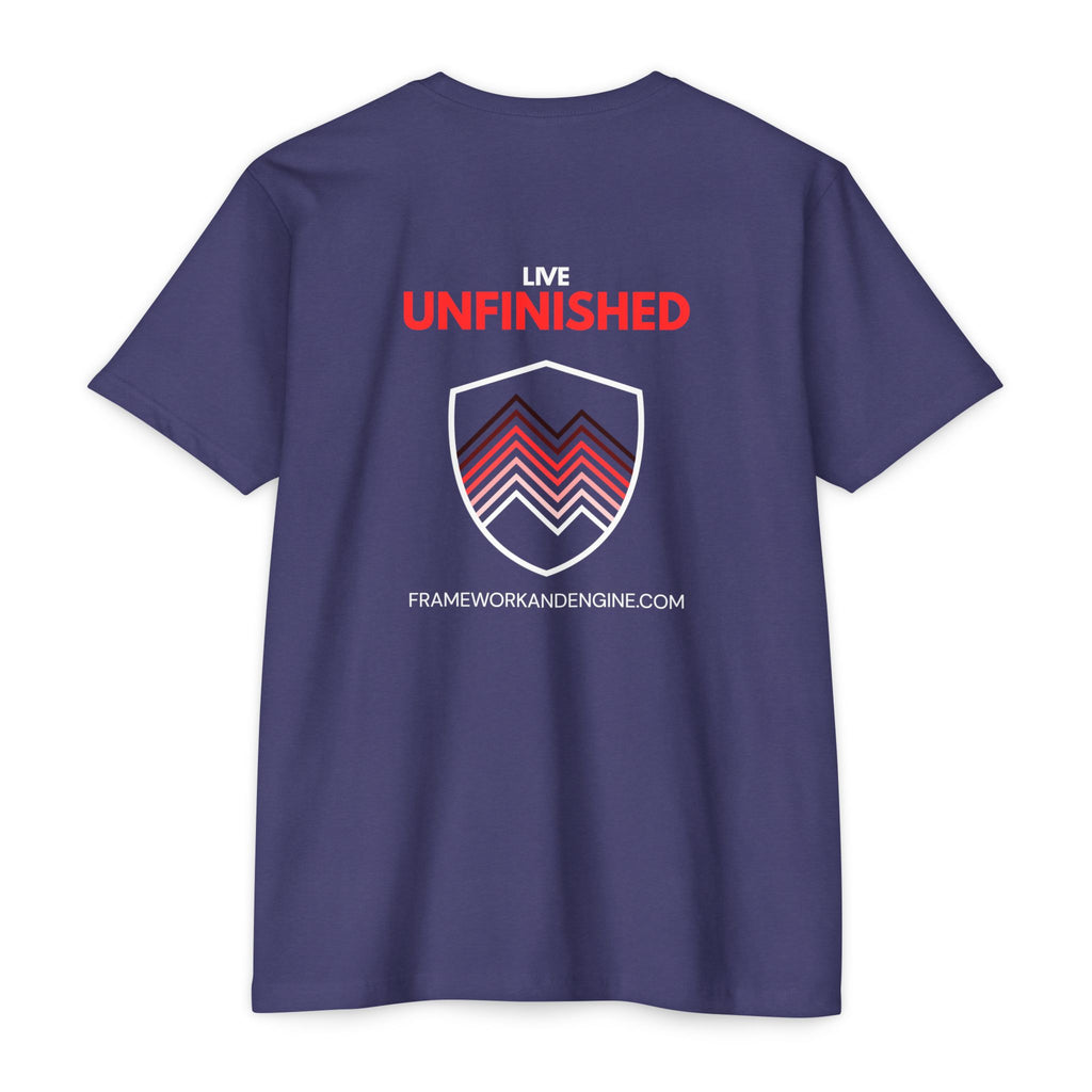 Live Unfinished Shield T-Shirt