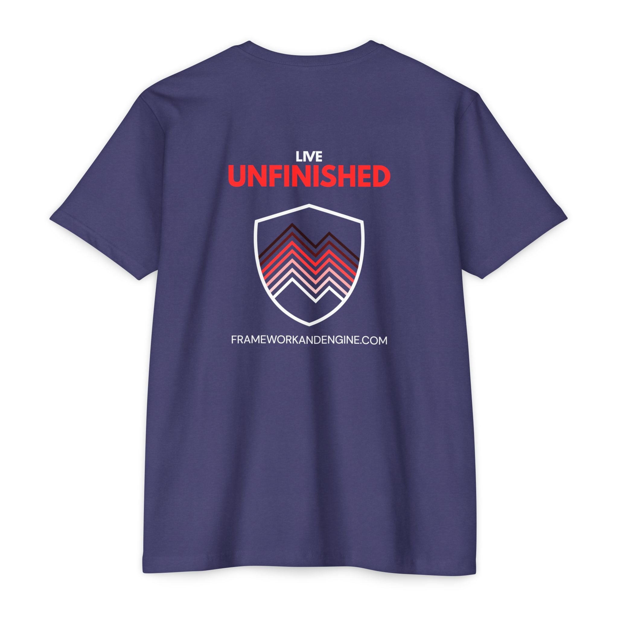 Live Unfinished Shield T-Shirt