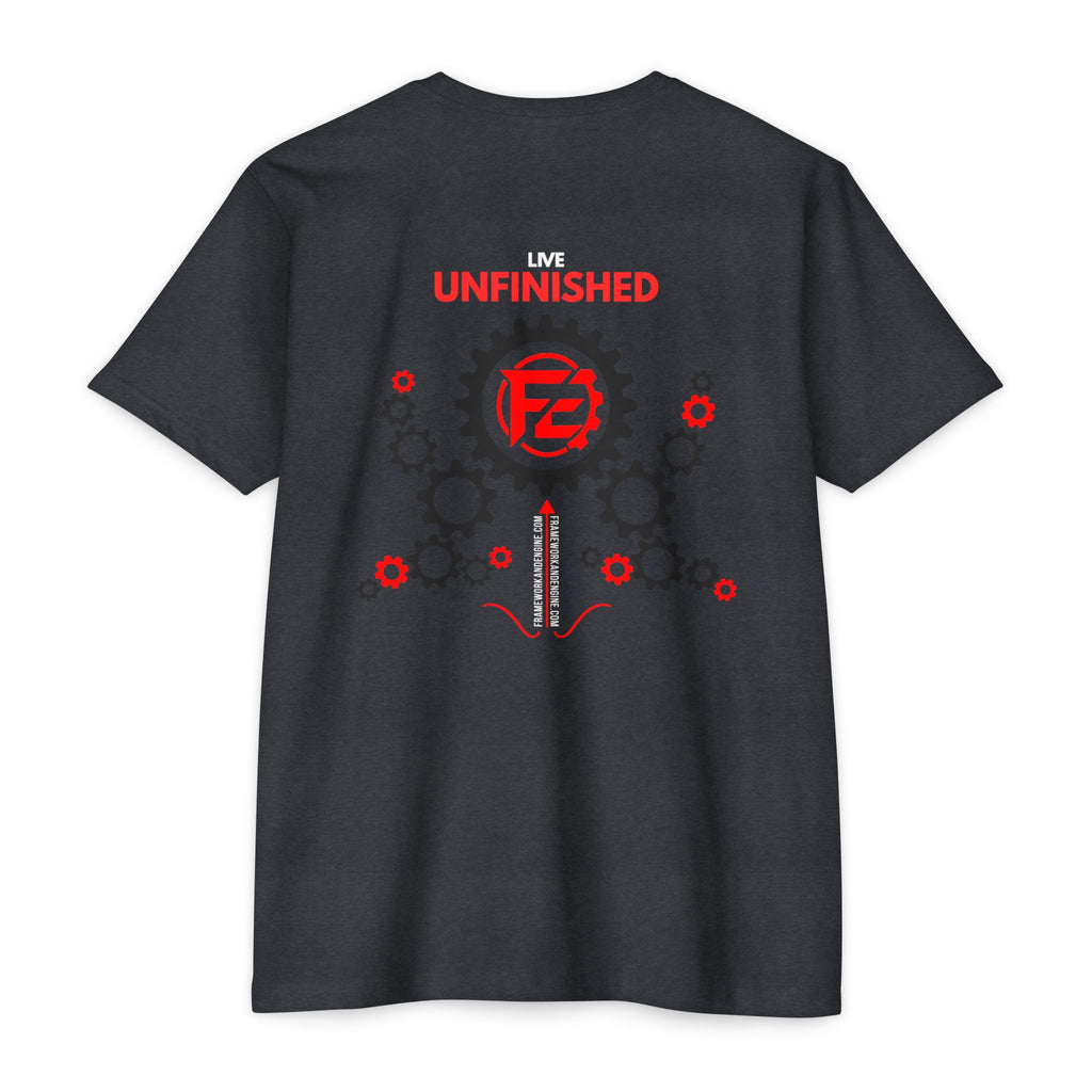 Framework Engine 'Live Unfinished' T‑Shirt