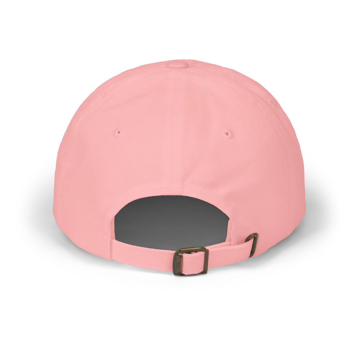 Minimalist 'FE' Logo Dad Cap — White Embroidered Baseball Hat