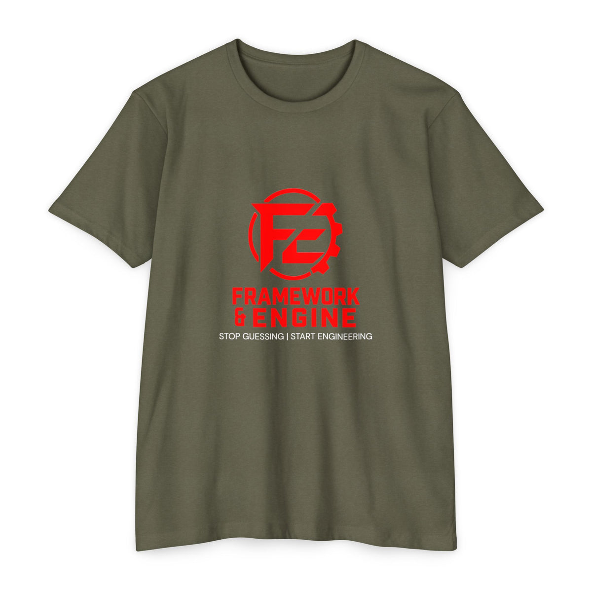 Framework Engine 'Live Unfinished' T‑Shirt