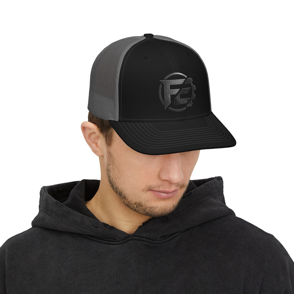 Trucker Cap — Distressed Gear Logo Snapback
