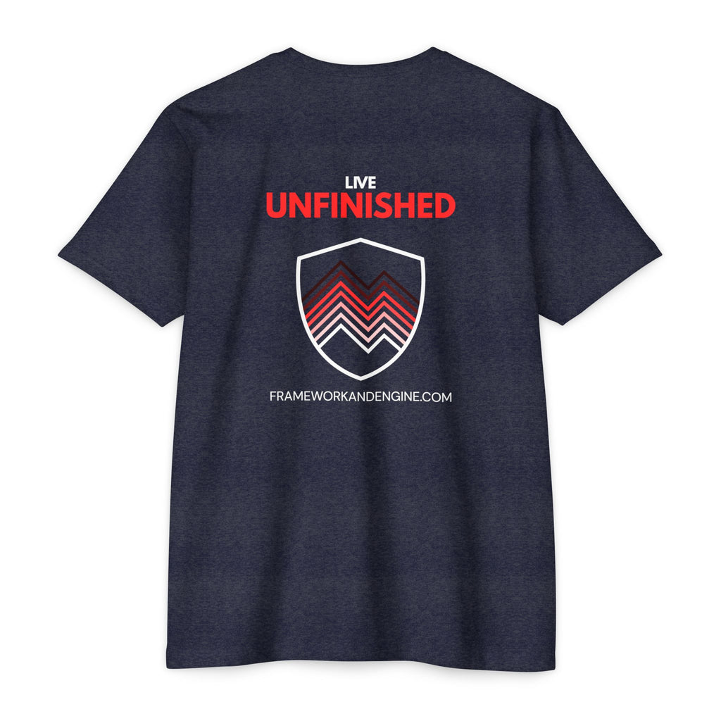 Live Unfinished Shield T-Shirt