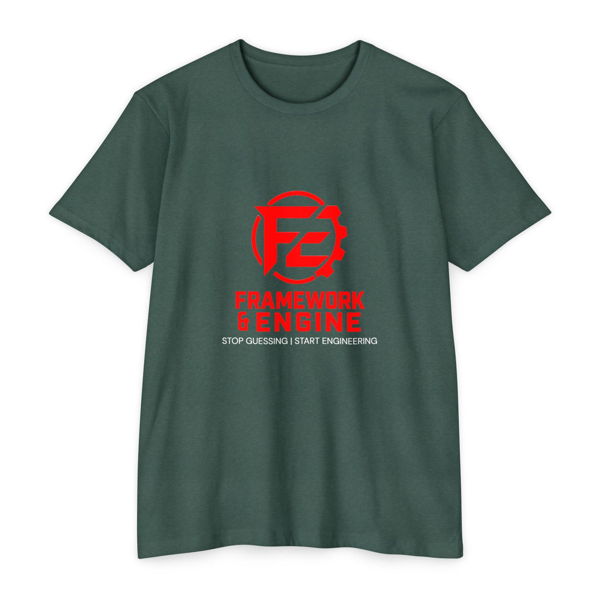 Framework Engine 'Live Unfinished' T‑Shirt