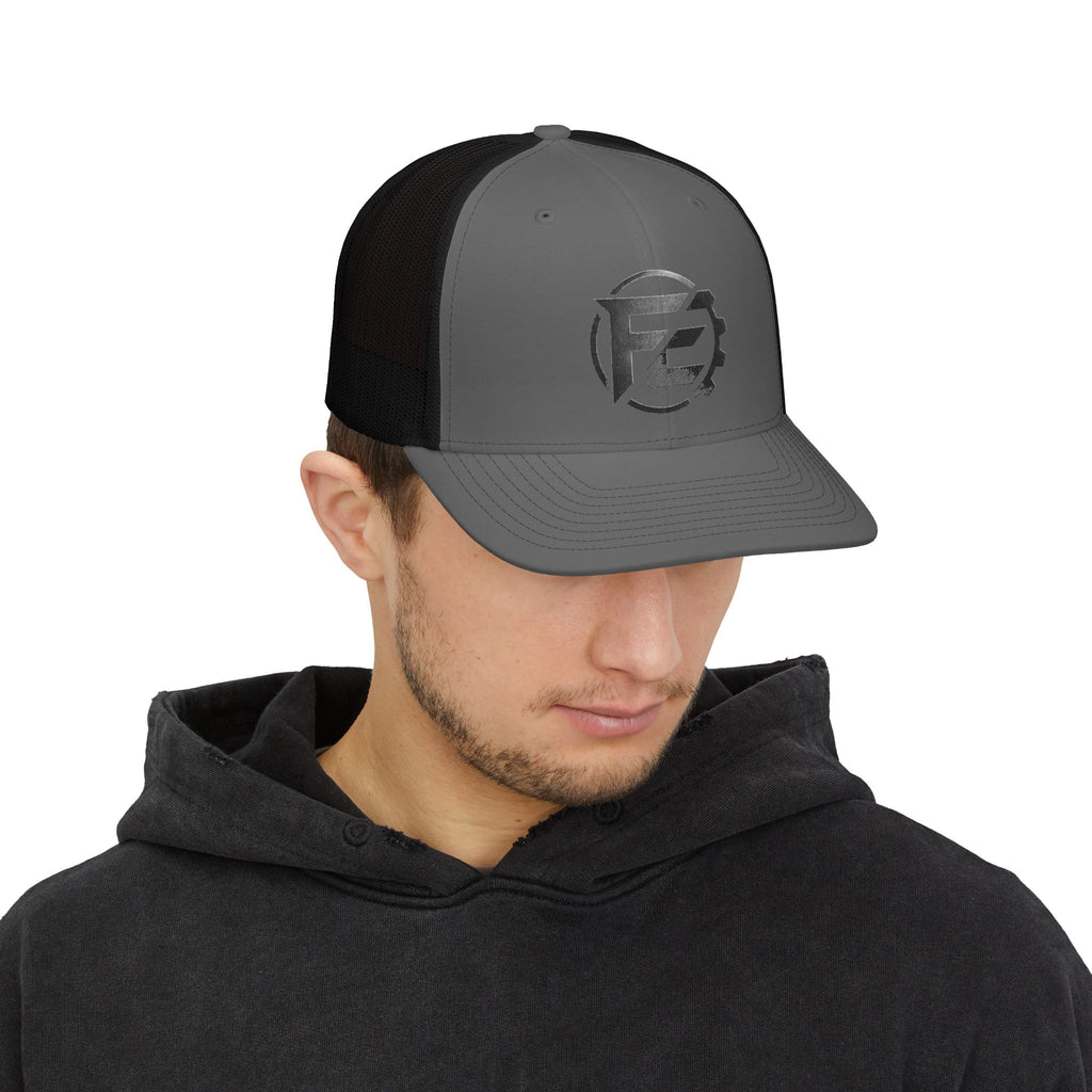 Trucker Cap — Distressed Gear Logo Snapback