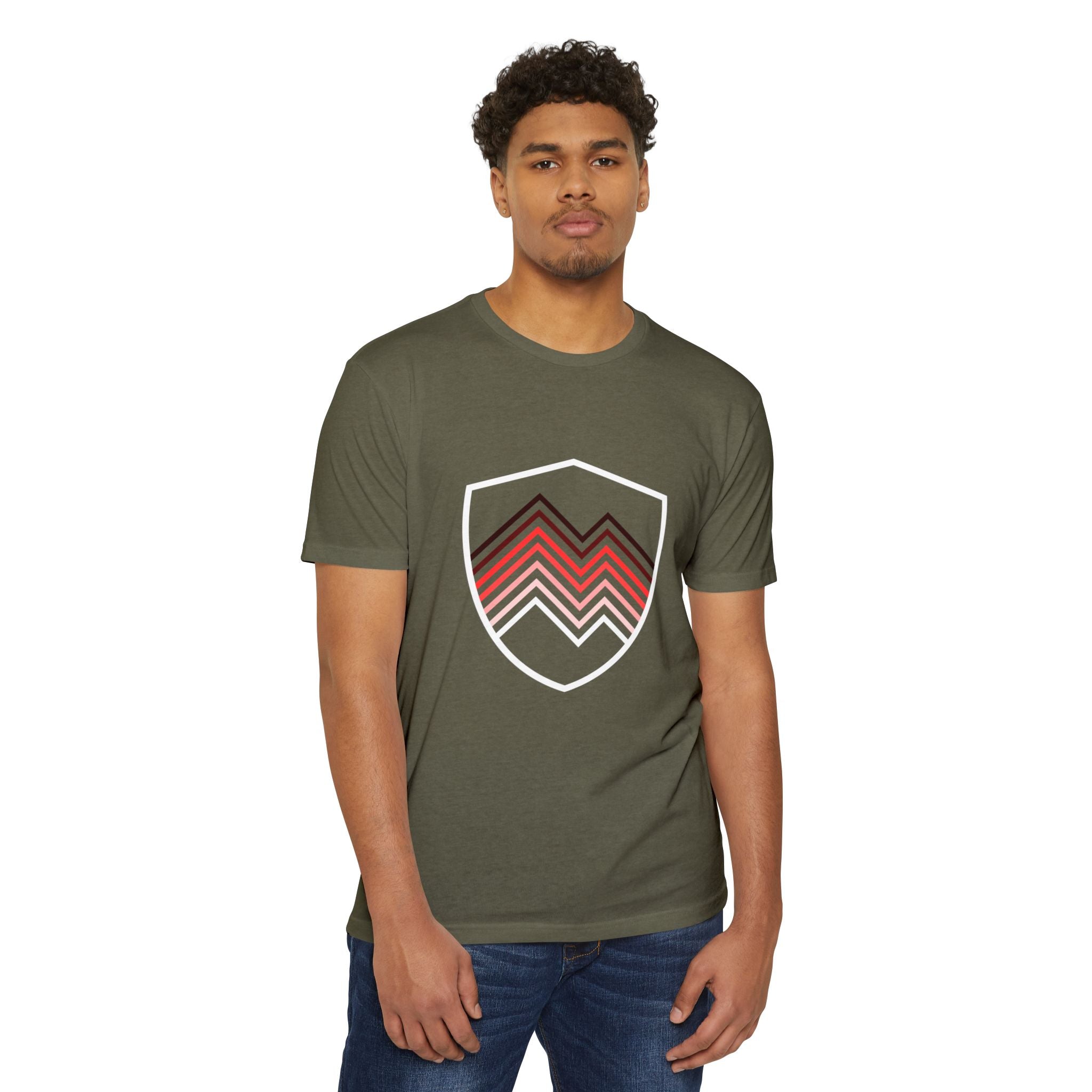Live Unfinished Shield T-Shirt