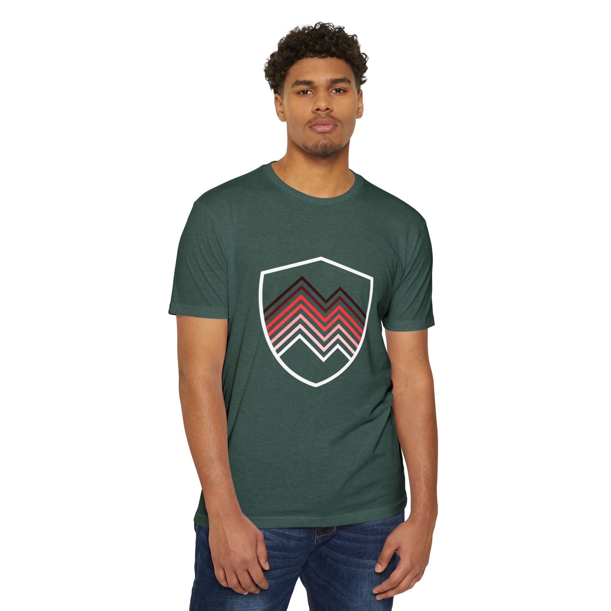Live Unfinished Shield T-Shirt