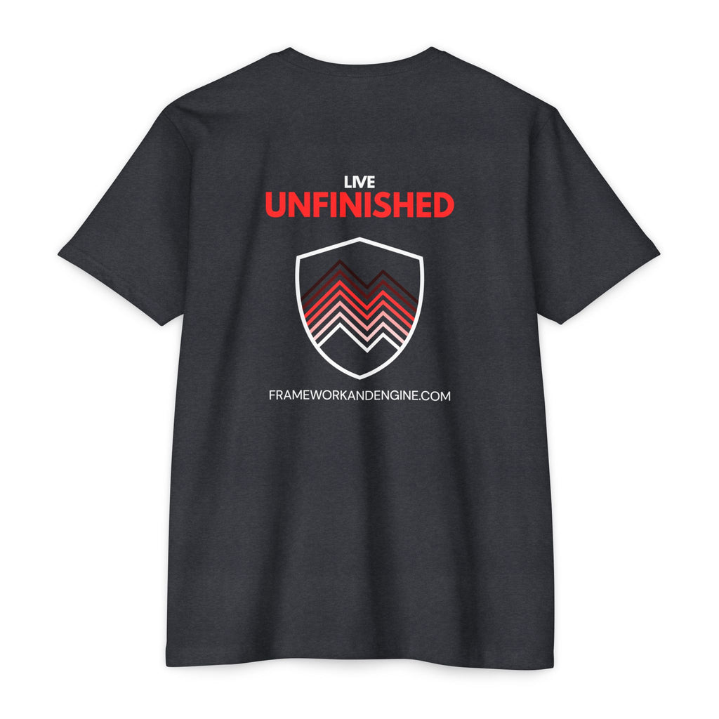 Live Unfinished Shield T-Shirt