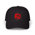 Embroidered Red Gear Logo Dad Cap