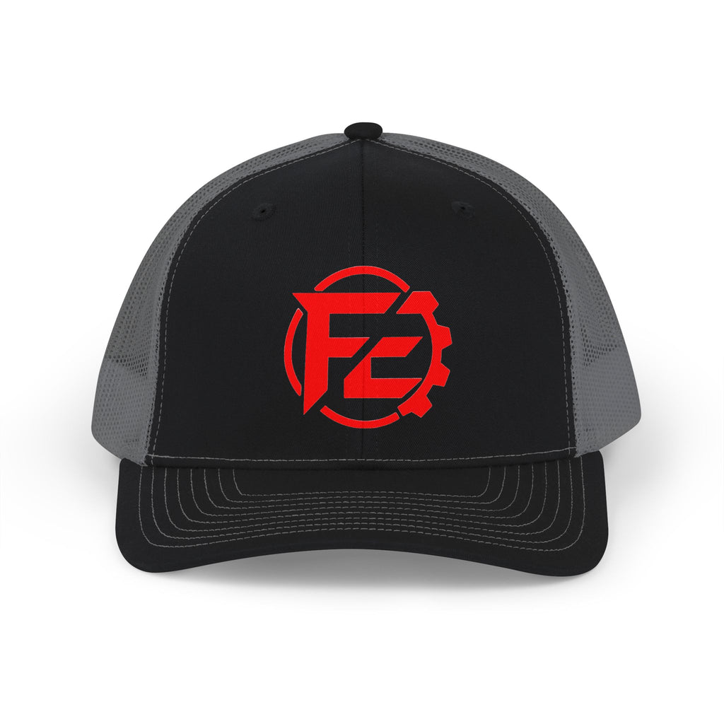 Red Gear Logo Trucker Cap
