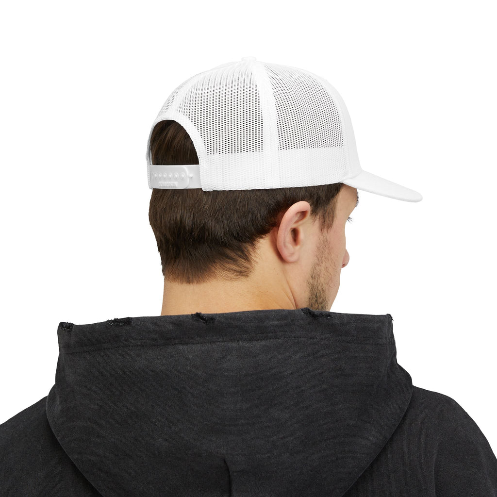 Red Gear Logo Trucker Cap