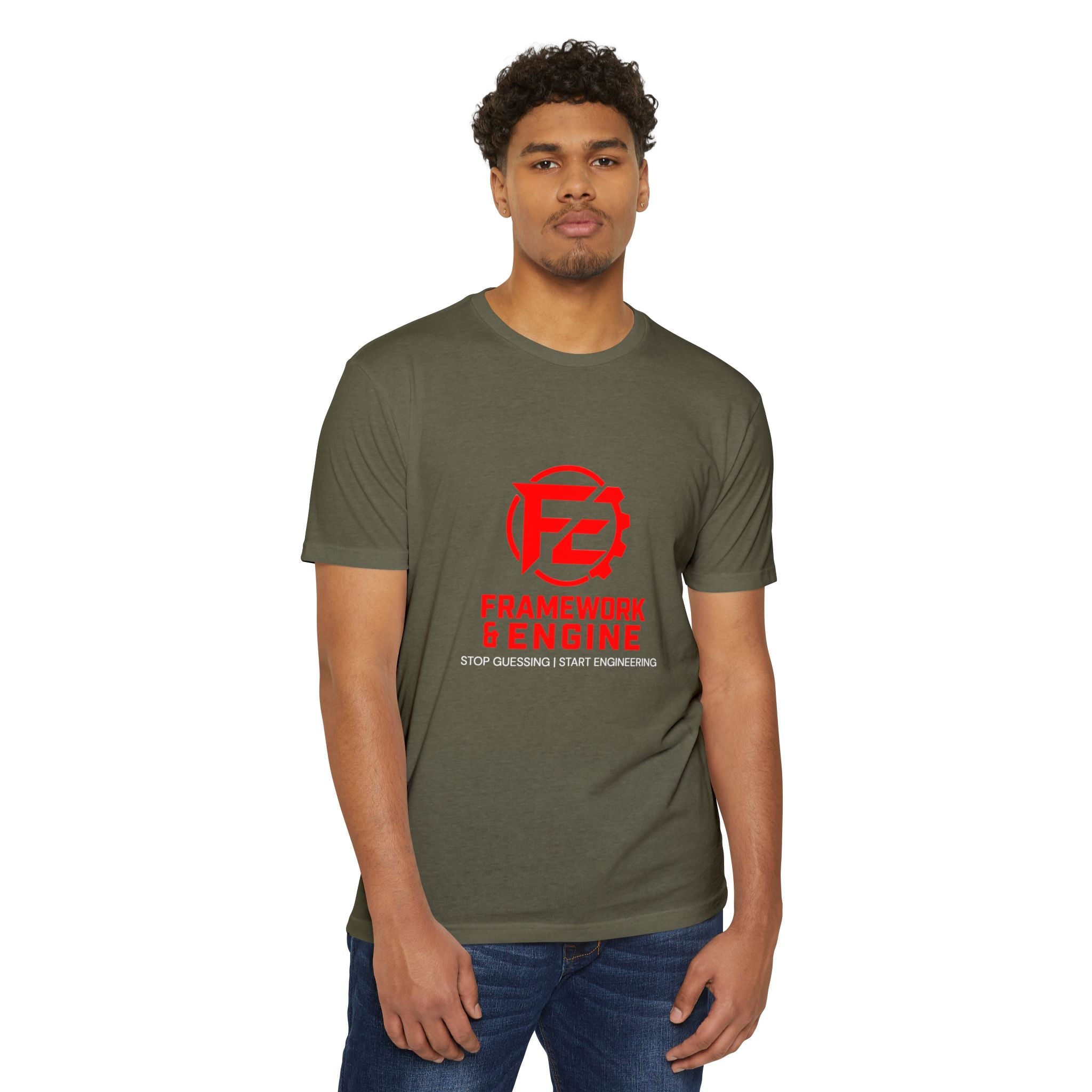 Framework Engine 'Live Unfinished' T‑Shirt