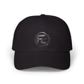 Minimalist 'FE' Logo Dad Cap — White Embroidered Baseball Hat