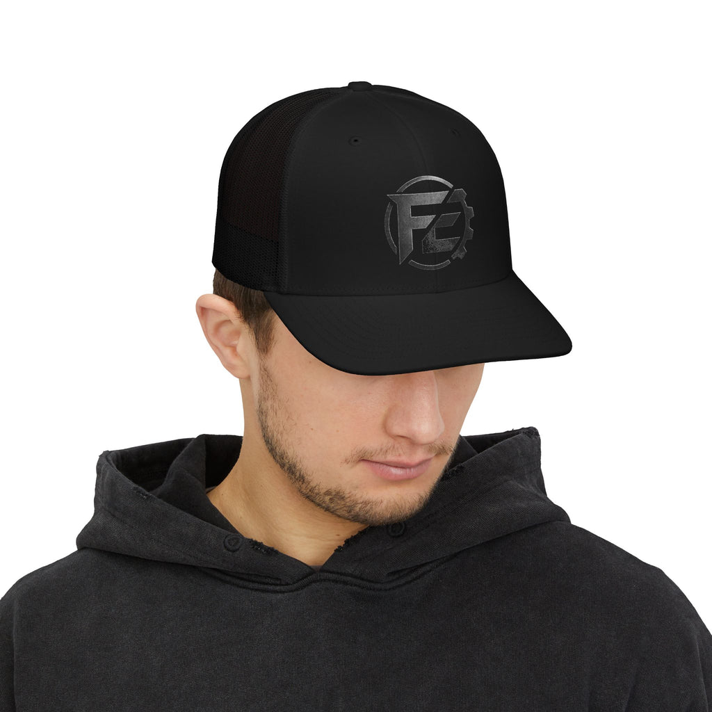 Trucker Cap — Distressed Gear Logo Snapback
