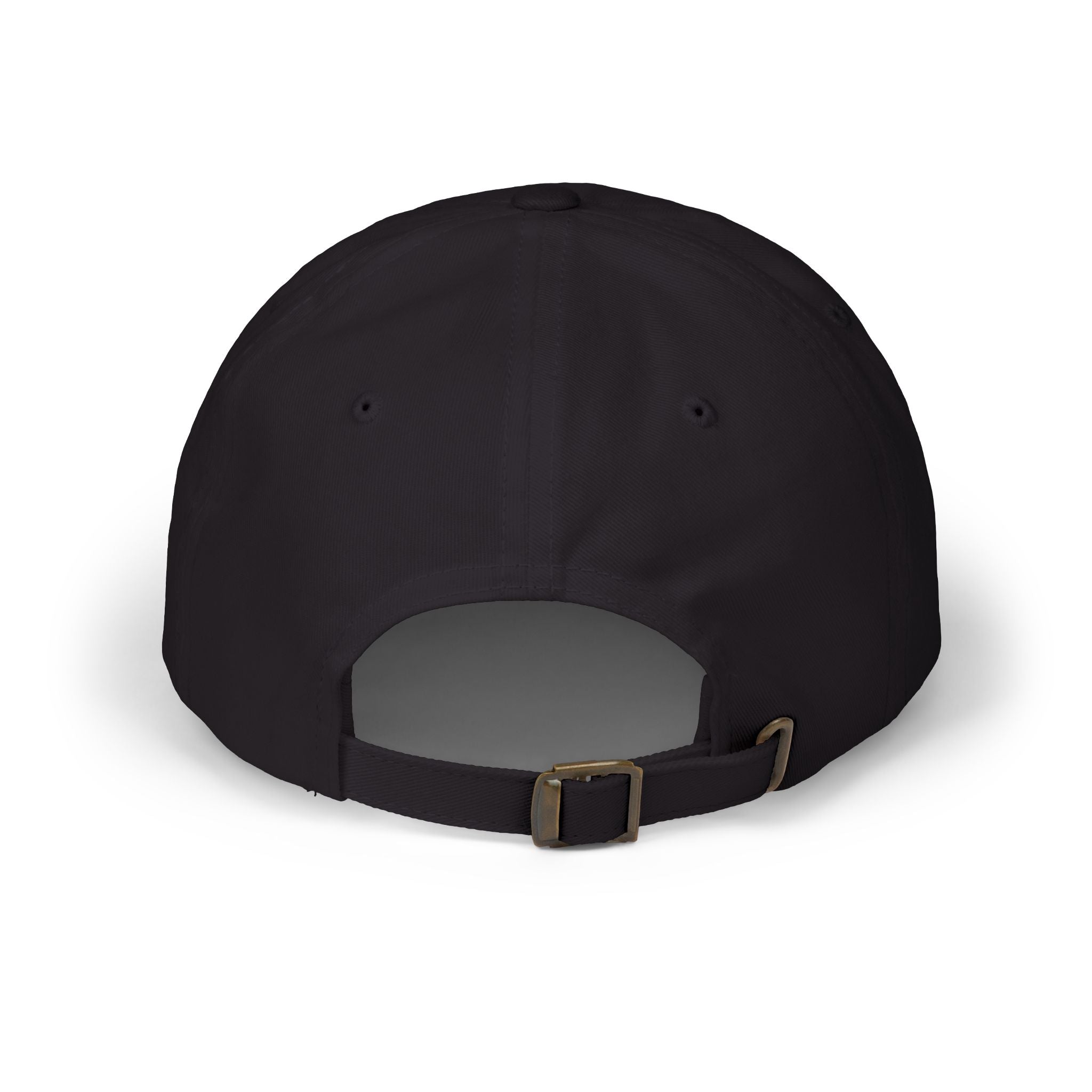 Embroidered Chevron Shield Dad Cap — Casual Tan Baseball Hat